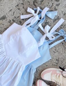 پیراهن پوپلین ملورین